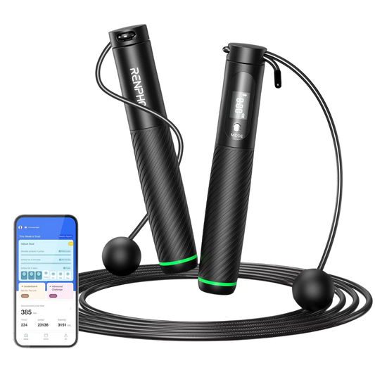 Smart Jump Rope with Count Time & Calorie Analysis