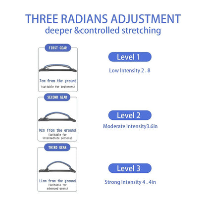 Upgraded Lumbar Support Back Stretcher