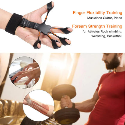 Adjustable 5-60Kg Heavy Hand Gripper, Fitness Hand Exerciser (Full Kit or Individual)